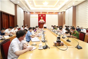 BTV Thành ủy làm việc với Đảng ủy các phường Hồng Hải, Hà Trung