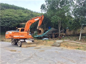Cưỡng chế buộc thực hiện biện pháp khắc phục hậu quả đối với công trình vi phạm tại khu 6 phường Hà Khẩu