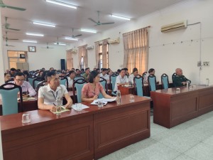 Phường Hồng Hà, Hồng Hải: Hội nghị tuyên truyền, phổ biến Luật Biên phòng Việt Nam 