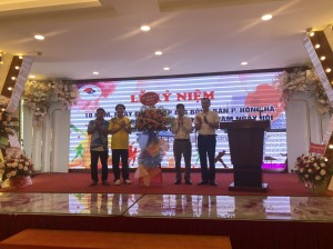 CLB bóng bàn phường Hồng Hà tổ chức Lễ kỷ niệm 10 năm ngày thành lập