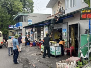 Phường Trần Hưng Đạo: Lập lại trật tự đô thị khu vực cổng Bệnh viện tỉnh Quảng Ninh