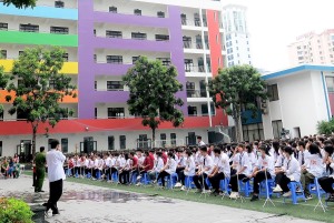 Trường TH, THCS, THPT Lê Thánh Tông: tổ chức tuyên truyền giáo dục pháp luật