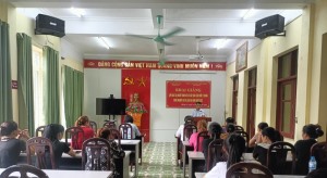 Khai giảng lớp du lịch gia đình tại xã Bằng Cả