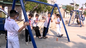 Trao tặng công trình thanh niên khu vui chơi thiếu nhi tại phường Hà Lầm