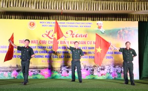 Liên hoan tiếng hát CCB phường Hà Khẩu năm 2024