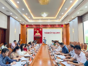 TP Hạ Long: Phấn đấu trước 31/12/2024 hoàn thành báo cáo chính trị Đại hội Đảng bộ lần thứ XXVI, nhiệm kỳ 2025 – 2030