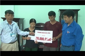 THÀNH ĐOÀN HẠ LONG HỖ TRỢ XÂY NHÀ TÌNH NGHĨA
