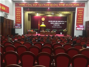 Khai mạc kỳ họp thứ 9, HĐND thành phố Hạ Long khóa XX, nhiệm kỳ 2016-2021