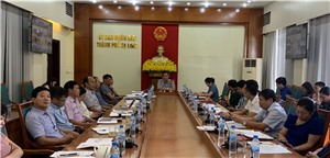UBND Thành phố họp phiên thường kỳ tháng 6/2019