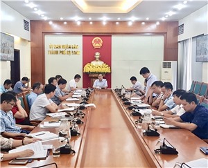 UBND TP Hạ Long giao ban thường kỳ tháng 8/2019