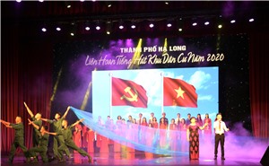 Chương trình nghệ thuật chào mừng thành công Đại hội đại biểu Đảng bộ Thành phố Hạ Long lần thứ XXV