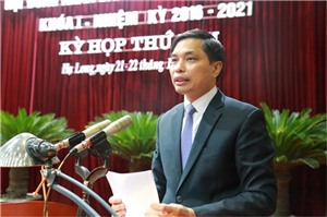 Toàn văn bài phát biểu chỉ đạo của đồng chí Vũ Văn Diện, Ủy viên BTV Tỉnh ủy, Bí thư Thành ủy tại kỳ họp thường lệ cuối năm, HĐND Thành phố khóa I nhiệm kỳ 2016-2021