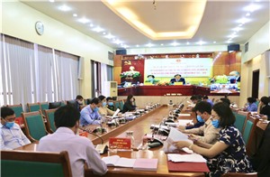 Hạ Long: Tham gia hội nghị trực tuyến toàn quốc về nghiệp vụ công tác bầu cử đại biểu Quốc hội và Đại biểu HĐND các cấp, nhiệm kỳ 2021-2026