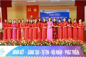 Đại hội đại biểu phụ nữ phường Hoành Bồ lần thứ XXIV, nhiệm kỳ 2021 – 2026