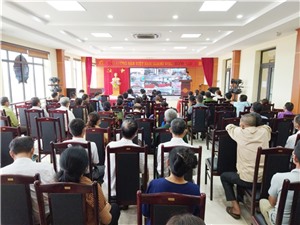 Đại biểu HĐND tỉnh Quảng Ninh tiếp xúc cử tri tại xã Thống Nhất