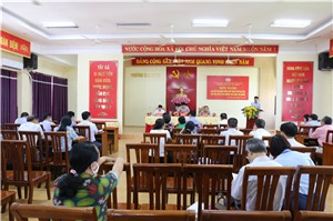 Đại biểu HĐND Thành phố tiếp xúc cử tri các phường: Cao Xanh, Hà Khánh