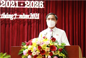 Toàn văn bài phát biểu bế mạc kỳ họp thứ hai, HĐND thành phố khóa II của đồng chí Vũ Văn Diện, Ủy viên BTV Tỉnh ủy, Bí thư Thành ủy, Chủ tịch HĐND thành phố