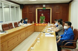 Triển khai kế hoạch tổ chức Hội thao kỹ thuật nghiệp vụ chữa cháy năm 2021