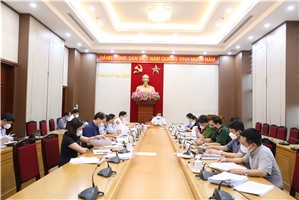 Ban thường vụ Thành ủy cho ý kiến về các nội dung theo chương trình công tác tháng 9