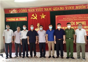 Phường Hà Trung: Ra mắt mô hình “Chung tay quản lý, cảm hóa, giáo dục, giúp đỡ người lầm lỗi tái hòa nhập cộng đồng”