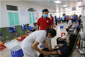 Hạ Long tổ chức chương trình hiến máu tình nguyện đợt 4, năm 2021