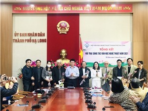 TP Hạ Long: Tổng kết hội trại sáng tác văn học nghệ thuật năm 2021