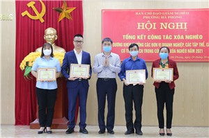 Hà Phong xóa hộ nghèo, hộ cận nghèo năm 2021