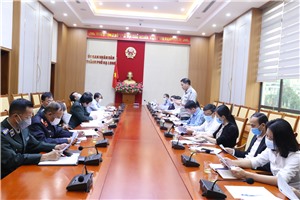 Ban chỉ đạo thi hành án dân sự tỉnh làm việc với TP Hạ Long
