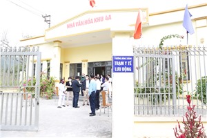 Thành lập các trạm y tế lưu động