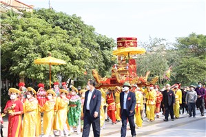 Phường Việt Hưng: Lễ hội Đại Kỳ Phúc đình nghè Vạn Yên