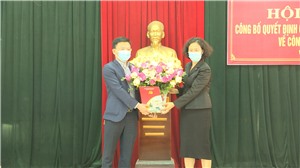 Công bố Quyết định về công tác cán bộ của BTV Thành ủy