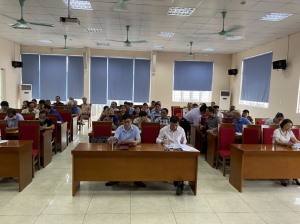 Phường Hồng Hải : Hội nghị đánh giá sơ kết 02 năm thực hiện Nghị quyết 21-NQ/TU