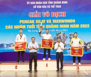 Hạ Long giành Cup vô địch toàn tỉnh tại giải Pencak Silat - Taekwondo năm 2022