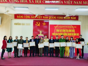 Phường Cao Xanh: Tổng kết công tác Đảng - Chính quyền năm 2022; triển khai phương hướng, nhiệm vụ năm 2023