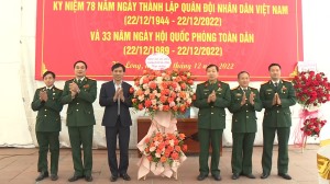 TP Hạ Long tổ chức gặp mặt kỷ niệm Ngày thành lập QĐND VN