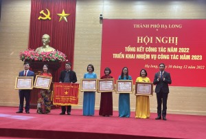 Tổng kết công tác Đảng và xây dựng Chính quyền năm 2022; triển khai nhiệm vụ năm 2023