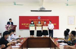 Hội Chữ thập đỏ TP Hạ Long: Sơ kết hoạt động quý I và phát động Tháng nhân đạo năm 2022