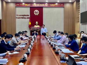 Bí thư Thành ủy Hạ Long tiếp đoàn công tác TP Tuy Hòa