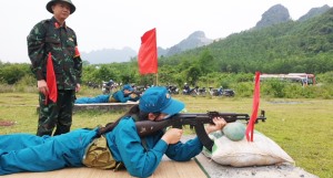Ban CHQS TP Hạ Long: Huấn luyện giỏi, sẵn sàng chiến đấu cao 
