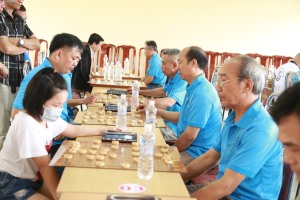 Phường Hà Khẩu tổ chức giải cờ tướng mở rộng lần thứ nhất