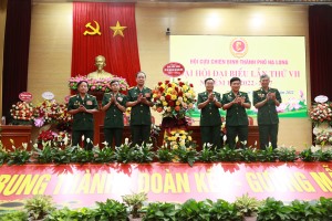 Đại hội đại biểu Hội CCB TP Hạ Long lần thứ VII, nhiệm kỳ 2022-2027