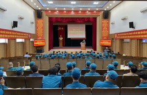Cụm huấn luyện chiến đấu các phường Hồng Hà, Hà Tu, Hà Phong: Khai mạc huấn luyện chiến đấu năm 2022