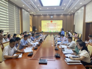Đoàn kiểm tra Hội đồng phối hợp phổ biến, giáo dục pháp luật Trung ương làm việc tại thành phố Hạ Long