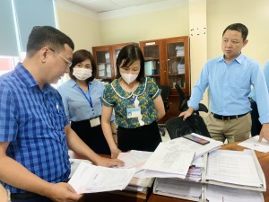 Đoàn công tác Văn phòng Chính phủ khảo sát tại Trung tâm Hành chính công thành phố Hạ Long 