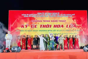 Chương trình nghệ thuật kỉ niệm 75 năm ngày thương binh liệt sĩ 