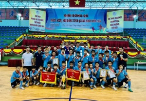 Hạ Long xuất sắc đạt Huy chương Vàng đội Thiếu niên U13, Huy chương bạc đội Nhi đồng U11 Giải bóng đá nhi đồng tỉnh Quảng Ninh, năm 2022