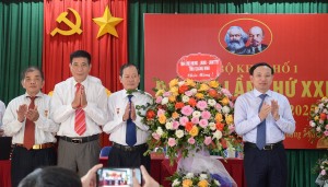  Phường Giếng Đáy: 12/12 chi bộ cơ sở tổ chức thành công Đại hội chi bộ, nhiệm kỳ 2022- 2025