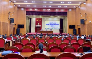 Hội nghị BCH Đảng bộ Thành phố mở rộng: Nghe và cho ý kiến một số nội dung theo chương trình công tác quý II/2022.