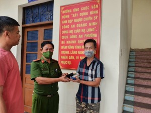 Công an phường Hà Khánh: Hết lòng vì nhân dân phục vụ