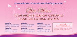 Liên hoan văn nghệ quần chúng thành phố Hạ Long năm 2022